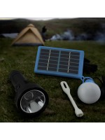 Ліхтарик ручний BL YW-038 hand torch + bulb + solar